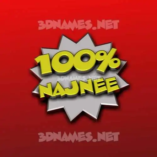 najnee in 100 Percent style - 3D name wallpaper najnee in 100 Percent style - 3D name wallpaper