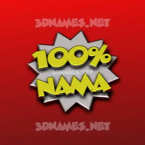 nama in 100 Percent style - 3D name wallpaper nama in 100 Percent style - 3D name wallpaper