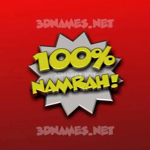 namrah in 100 Percent style - 3D name wallpaper namrah in 100 Percent style - 3D name wallpaper