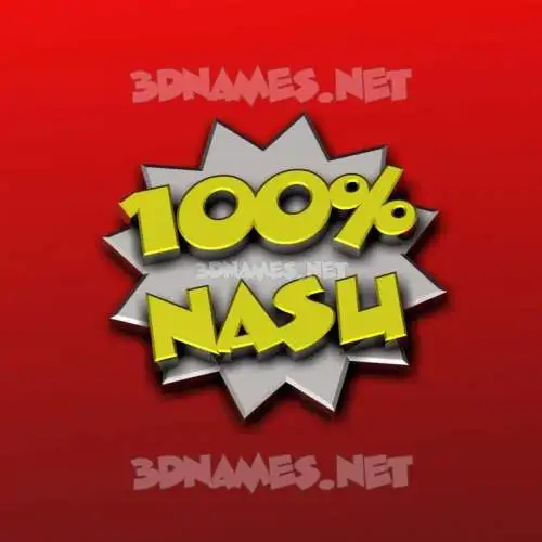 nasu in 100 Percent style - 3D name wallpaper nasu in 100 Percent style - 3D name wallpaper
