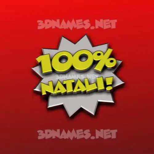 natali in 100 Percent style - 3D name wallpaper natali in 100 Percent style - 3D name wallpaper