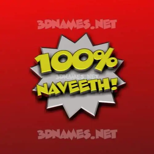 naveeth in 100 Percent style - 3D name wallpaper naveeth in 100 Percent style - 3D name wallpaper