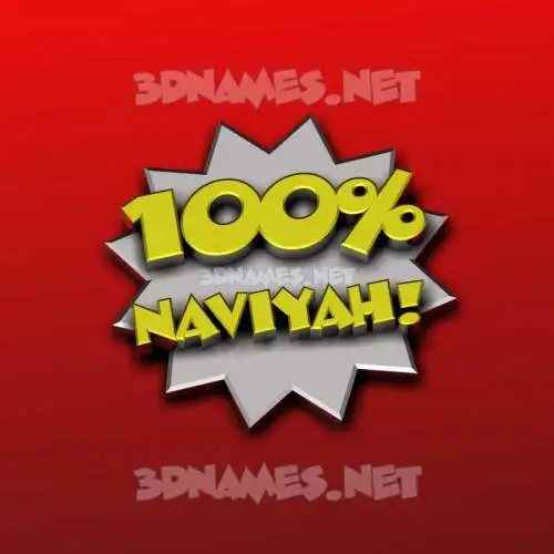 naviyah in 100 Percent style - 3D name wallpaper naviyah in 100 Percent style - 3D name wallpaper