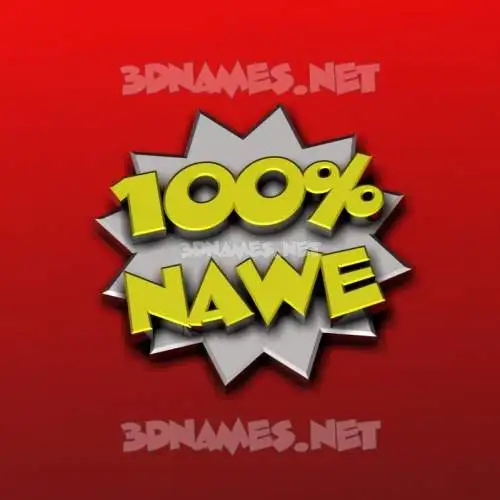 nawe in 100 Percent style - 3D name wallpaper nawe in 100 Percent style - 3D name wallpaper
