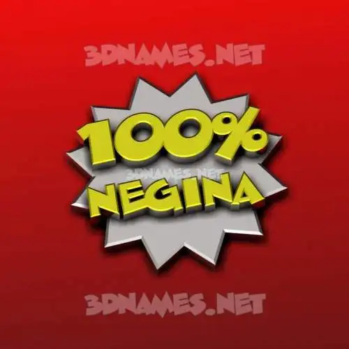 negina in 100 Percent style - 3D name wallpaper negina in 100 Percent style - 3D name wallpaper