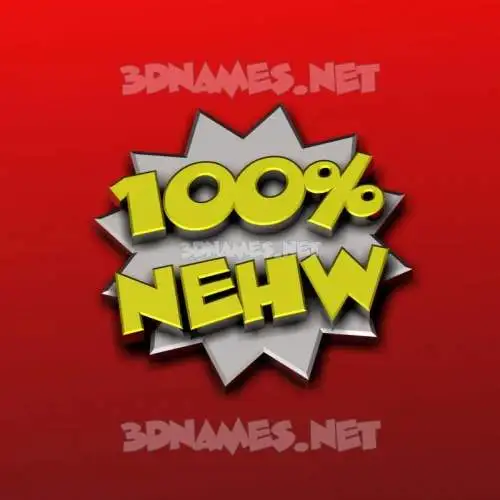 nehw in 100 Percent style - 3D name wallpaper nehw in 100 Percent style - 3D name wallpaper
