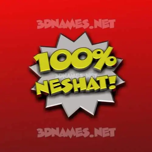 neshat in 100 Percent style - 3D name wallpaper neshat in 100 Percent style - 3D name wallpaper