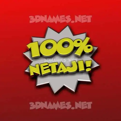 netaji in 100 Percent style - 3D name wallpaper netaji in 100 Percent style - 3D name wallpaper