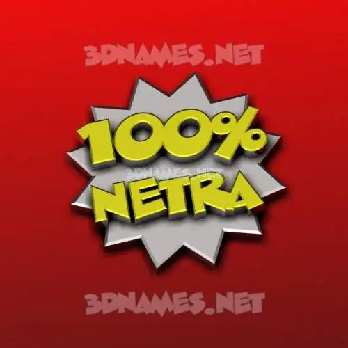 netra in 100 Percent style - 3D name wallpaper netra in 100 Percent style - 3D name wallpaper