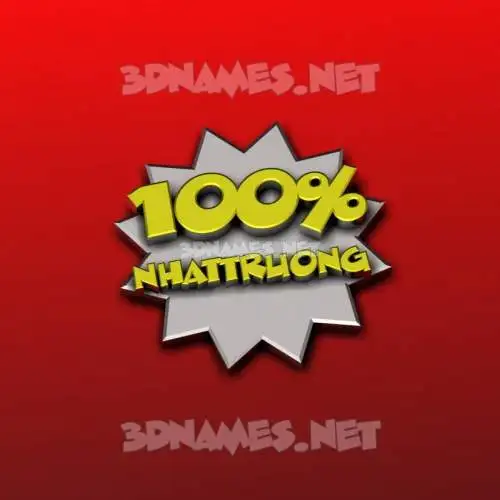nhattruong in 100 Percent style - 3D name wallpaper nhattruong in 100 Percent style - 3D name wallpaper
