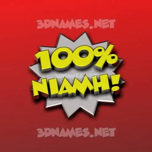 niamh in 100 Percent style - 3D name wallpaper niamh in 100 Percent style - 3D name wallpaper