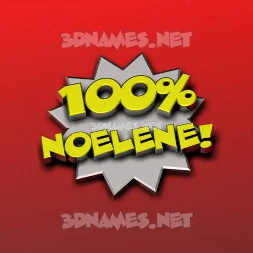 noelene in 100 Percent style - 3D name wallpaper noelene in 100 Percent style - 3D name wallpaper