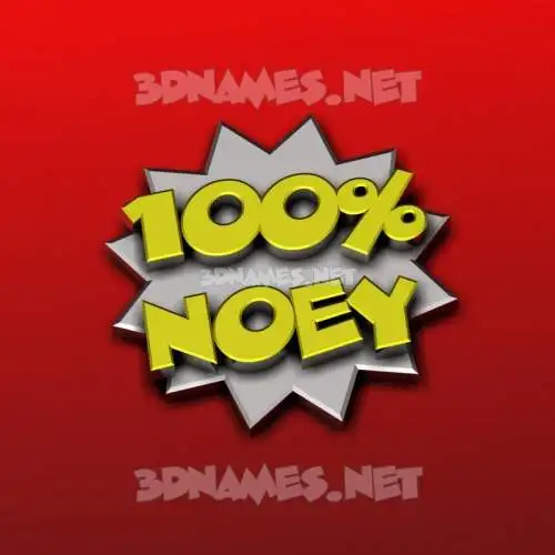 noey in 100 Percent style - 3D name wallpaper noey in 100 Percent style - 3D name wallpaper
