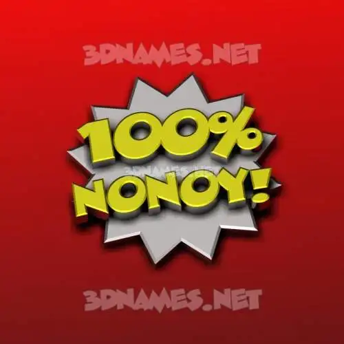 nonoy in 100 Percent style - 3D name wallpaper nonoy in 100 Percent style - 3D name wallpaper