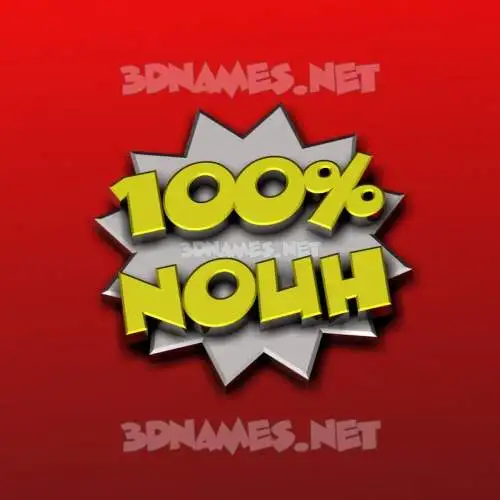 nouh in 100 Percent style - 3D name wallpaper nouh in 100 Percent style - 3D name wallpaper
