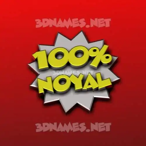 noyal in 100 Percent style - 3D name wallpaper noyal in 100 Percent style - 3D name wallpaper