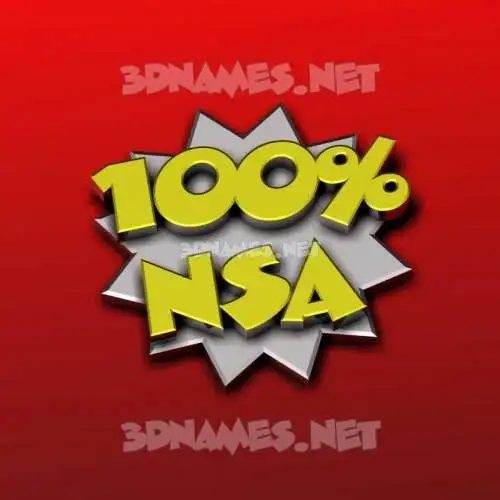 nsa in 100 Percent style - 3D name wallpaper nsa in 100 Percent style - 3D name wallpaper