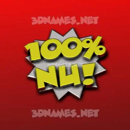 nu in 100 Percent style - 3D name wallpaper nu in 100 Percent style - 3D name wallpaper