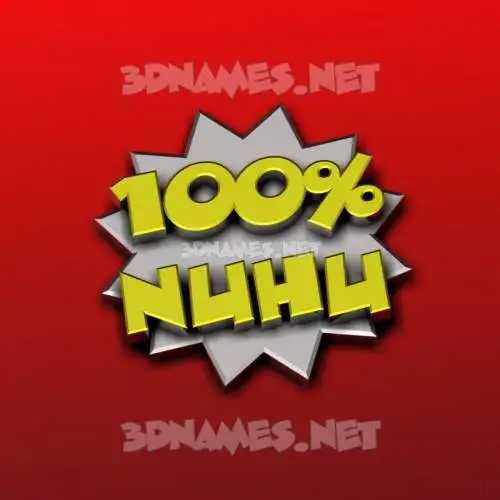 nuhu in 100 Percent style - 3D name wallpaper nuhu in 100 Percent style - 3D name wallpaper