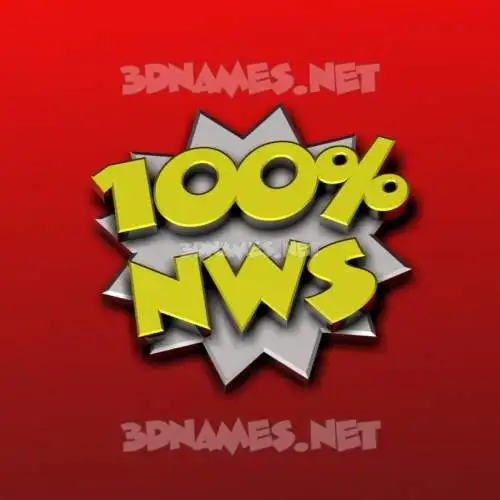 nws in 100 Percent style - 3D name wallpaper nws in 100 Percent style - 3D name wallpaper