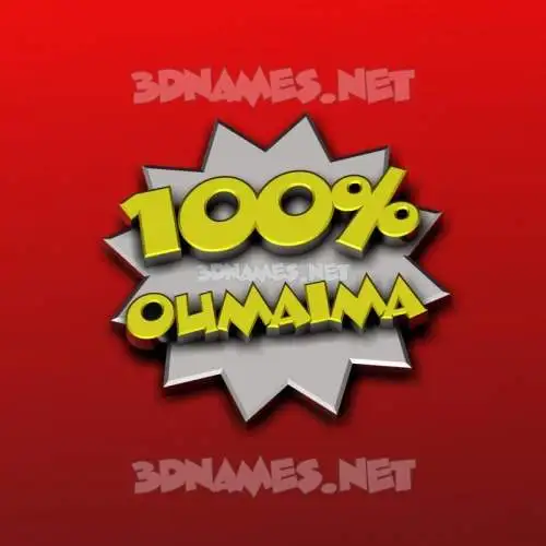 oumaima in 100 Percent style - 3D name wallpaper oumaima in 100 Percent style - 3D name wallpaper