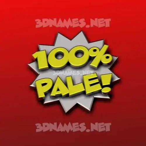 pale in 100 Percent style - 3D name wallpaper pale in 100 Percent style - 3D name wallpaper