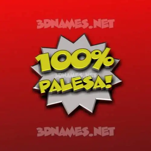palesa in 100 Percent style - 3D name wallpaper palesa in 100 Percent style - 3D name wallpaper