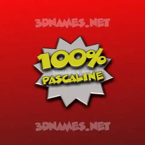 pascaline in 100 Percent style - 3D name wallpaper pascaline in 100 Percent style - 3D name wallpaper