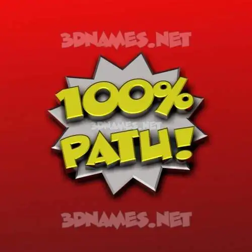 patu in 100 Percent style - 3D name wallpaper patu in 100 Percent style - 3D name wallpaper