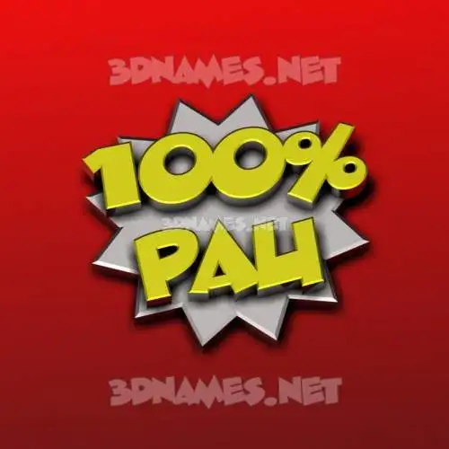 pau in 100 Percent style - 3D name wallpaper pau in 100 Percent style - 3D name wallpaper