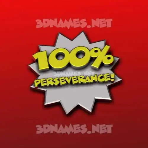 perseverance in 100 Percent style - 3D name wallpaper perseverance in 100 Percent style - 3D name wallpaper