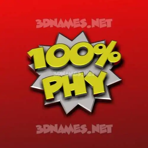 phy in 100 Percent style - 3D name wallpaper phy in 100 Percent style - 3D name wallpaper
