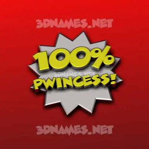 pwincess in 100 Percent style - 3D name wallpaper pwincess in 100 Percent style - 3D name wallpaper