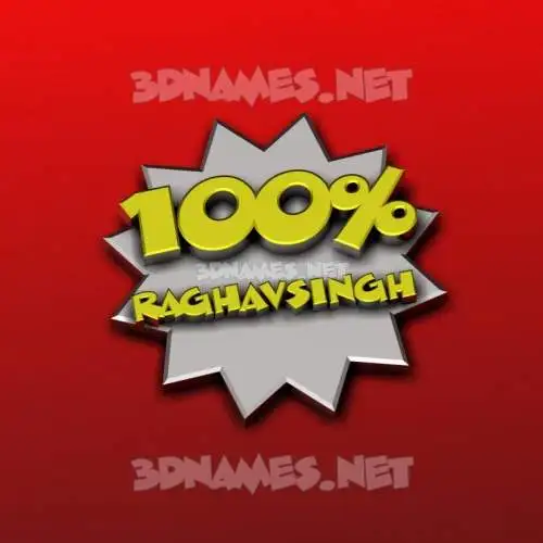 raghavsingh in 100 Percent style - 3D name wallpaper raghavsingh in 100 Percent style - 3D name wallpaper