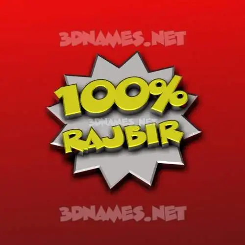 rajbir in 100 Percent style - 3D name wallpaper rajbir in 100 Percent style - 3D name wallpaper