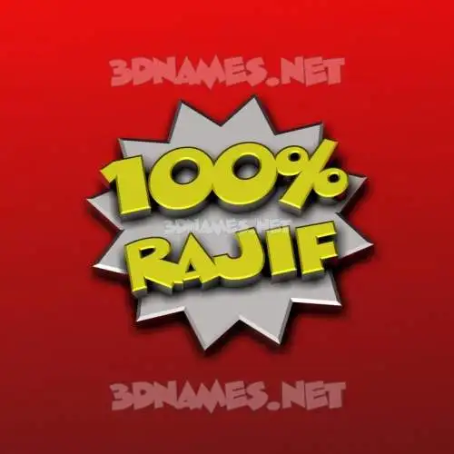 rajif in 100 Percent style - 3D name wallpaper rajif in 100 Percent style - 3D name wallpaper