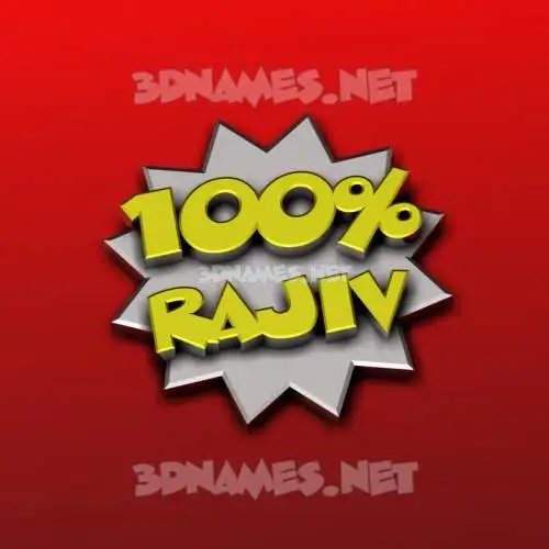 rajiv in 100 Percent style - 3D name wallpaper rajiv in 100 Percent style - 3D name wallpaper