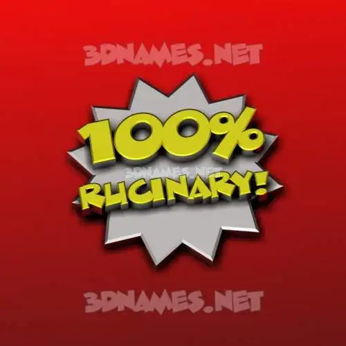 rucinary in 100 Percent style - 3D name wallpaper rucinary in 100 Percent style - 3D name wallpaper