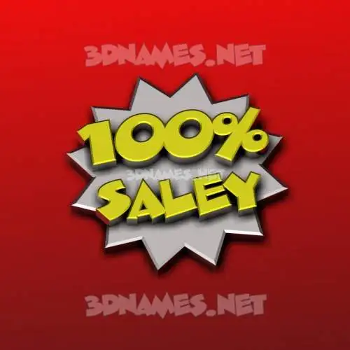 saley in 100 Percent style - 3D name wallpaper saley in 100 Percent style - 3D name wallpaper