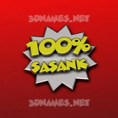 sasank in 100 Percent style - 3D name wallpaper sasank in 100 Percent style - 3D name wallpaper