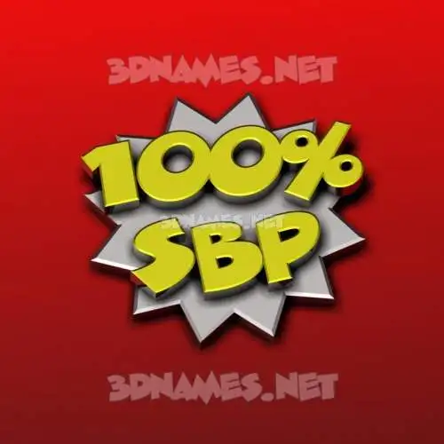 sbp in 100 Percent style - 3D name wallpaper sbp in 100 Percent style - 3D name wallpaper