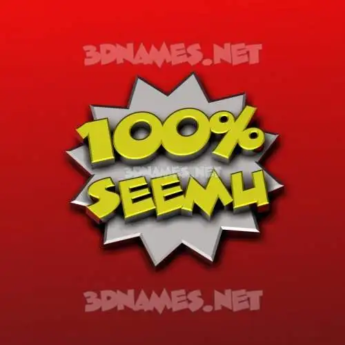 seemu in 100 Percent style - 3D name wallpaper seemu in 100 Percent style - 3D name wallpaper