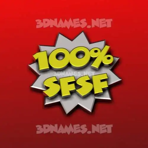 sfsf in 100 Percent style - 3D name wallpaper sfsf in 100 Percent style - 3D name wallpaper