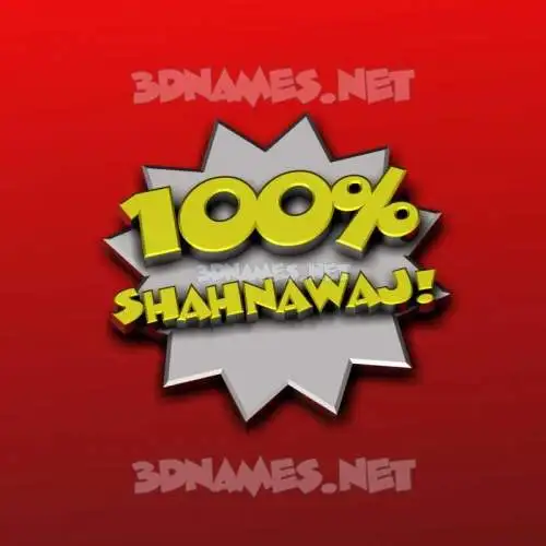shahnawaj in 100 Percent style - 3D name wallpaper shahnawaj in 100 Percent style - 3D name wallpaper