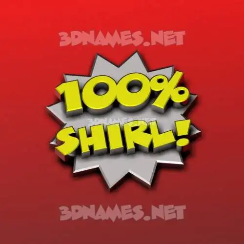 shirl in 100 Percent style - 3D name wallpaper shirl in 100 Percent style - 3D name wallpaper