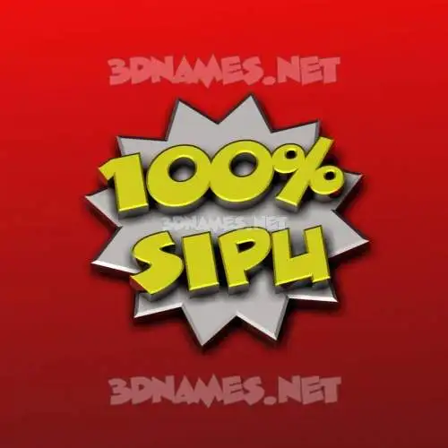 sipu in 100 Percent style - 3D name wallpaper sipu in 100 Percent style - 3D name wallpaper