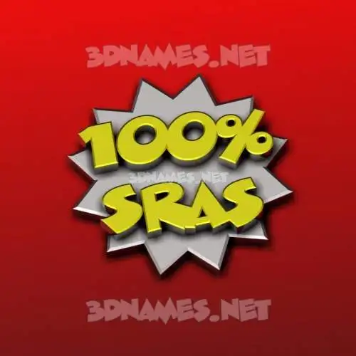 sras in 100 Percent style - 3D name wallpaper sras in 100 Percent style - 3D name wallpaper