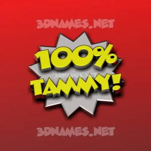 tammy in 100 Percent style - 3D name wallpaper tammy in 100 Percent style - 3D name wallpaper
