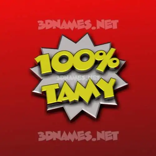 tamy in 100 Percent style - 3D name wallpaper tamy in 100 Percent style - 3D name wallpaper