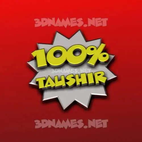 taushir in 100 Percent style - 3D name wallpaper taushir in 100 Percent style - 3D name wallpaper